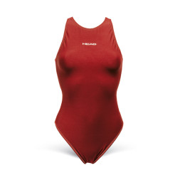 Купальник HEAD WATERPOLO SOLID ZIP, для водного поло